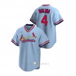 Maglia Baseball Uomo St. Louis Cardinals Yadier Molina Cooperstown Collection Road Blu