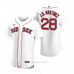 Maglia Baseball Uomo Boston Red Sox J.d. Martinez Autentico 2020 Primera Bianco