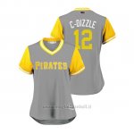 Maglia Baseball Donna Pittsburgh Pirates Corey Dickerson 2018 Llws Players Weekend C Dizzle Grigio