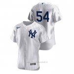 Maglia Baseball Uomo New York Yankees Aroldis Chapman Autentico Bianco