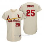 Maglia Baseball Uomo St. Louis Cardinals Dexter Fowler Crema 1967 Turn Back The Clock Autentico