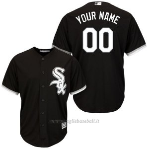 Maglia Chicago White Sox Personalizzate Nero