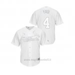 Maglia Baseball Uomo St. Louis Cardinals Yadier Molina 2019 Players Weekend Replica Bianco