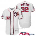 Maglia Baseball Uomo Washington Nationals Matt Wieters Bianco 2018 All Star 1ªAlterner Flex Base