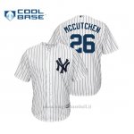 Maglia Baseball Uomo New York Yankees Andrew Mccutchen Cool Base Majestic 1ªBianco