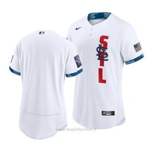 Maglia Baseball Uomo St. Louis Cardinals 2021 All Star Autentico Bianco
