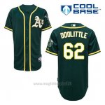 Maglia Baseball Uomo Oakland Athletics Sean Doolittle 62 Verde Alterner Cool Base
