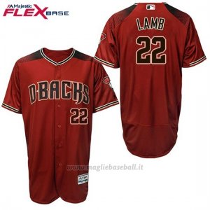 Maglia Baseball Uomo Arizona Diamondbacks 22 Jake Lamb 2017 Flex Base