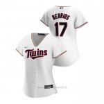 Maglia Baseball Donna Minnesota Twins Jose Berrios 2020 Replica Primera Bianco