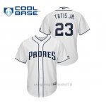 Maglia Baseball Uomo San Diego Padres Fernando Tatis Jr. Cool Base Majestic 1ªBianco