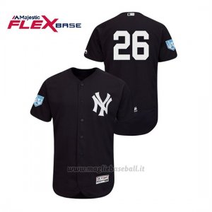 Maglia Baseball Uomo New York Yankees Dj Lemahieu 2019 Entrenamiento De Primavera Flex Base Blu