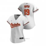 Maglia Baseball Donna Baltimore Orioles Chris Davis 2020 Replica Primera Bianco