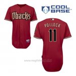 Maglia Baseball Uomo Arizona Diamondbacks 11 A.j. Pollock Rosso Alterner Cool Base