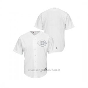 Maglia Baseball Uomo Cincinnati Reds 2019 Players Weekend Replica Bianco