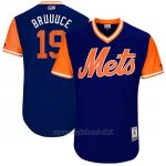Maglia Baseball Uomo New York Mets 2017 Little League World Series Jay Bruce Royal