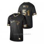 Maglia Baseball Hombre Blue Toronto Blue Jays Ken Giles 2019 Golden Edition Nero
