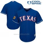 Maglia Baseball Uomo Texas Rangers 2017 Allenamento Primaverile Cool Base