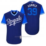 Maglia Baseball Uomo Kansas City Royals 2017 Little League World Series Jason Hammel Royal