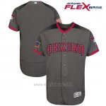 Maglia Baseball Uomo Arizona Diamondbacks 2017 Estrellas y Rayas Grigio Flex Base