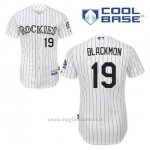 Maglia Baseball Uomo Colorado Rockies Charlie Neromon 19 Bianco 1ªCool Base