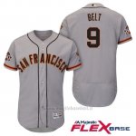 Maglia Baseball Uomo San Francisco Giants Brandon Belt Grigio 60th Season Flex Base