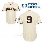 Maglia Baseball Uomo San Francisco Giants Brandon Belt 9 Crema 1ªCool Base