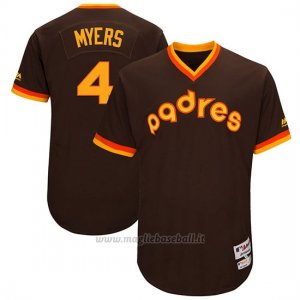 Maglia Baseball Uomo San Diego Padres Wil Myers Marrone 1983 Turn Back The Clock