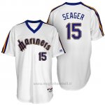 Maglia Baseball Uomo Seattle Mariners Kyle Seager Turn Back The Clock Bianco
