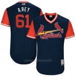 Maglia Baseball Uomo St. Louis Cardinals 2017 Little League World Series Alex Reyes Blu