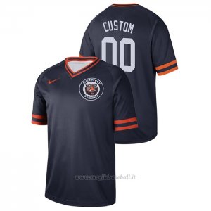 Maglia Baseball Uomo Detroit Tigers Personalizzate Cooperstown Collection Legend Blu