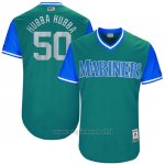 Maglia Baseball Uomo Seattle Mariners 2017 Little League World Series Nick Vincent Aqua