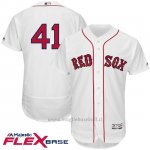 Maglia Baseball Uomo Boston Red Sox 41 Chris Sale Bianco 2017 Flex Base