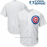 Maglia Baseball Uomo Chicago Cubs Bianco Autentico Collezione Cool Base