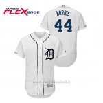 Maglia Baseball Uomo Detroit Tigers Daniel Norris 150th Aniversario Patch Flex Base Bianco