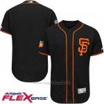 Maglia Baseball Uomo San Francisco Giants Blank Nero Flex Base Autentico Collezione Allenamento Primaverile
