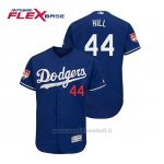Maglia Baseball Uomo Los Angeles Dodgers Rich Hill Flex Base Entrenamiento De Primavera 2019 Blu