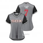Maglia Baseball Donna Chicago White Sox Tim Anderson 2018 Llws Players Weekend Ta7 Grigio