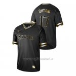 Maglia Baseball Hombre Los Angeles Angels Shohei Ohtani 2019 Golden Edition Nero