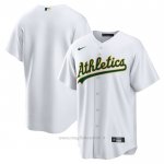 Maglia Baseball Uomo Oakland Athletics Primera Replica Bianco