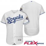 Maglia Baseball Uomo Kansas City Royals Bianco 50th Season Flex Base