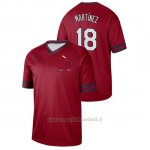Maglia Baseball Hombre St. Louis Cardinals Carlos Martinez Cooperstown Coleccion Legend Rosso