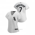 Maglia Baseball Donna Chicago White Sox Tim Anderson 2020 Replica Primera Bianco