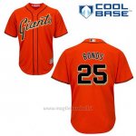 Maglia Baseball Uomo San Francisco Giants Barry Bonds 25 Arancione Alterner Cool Base