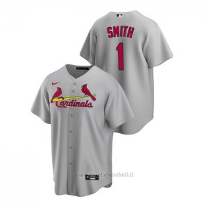 Maglia Baseball Uomo St. Louis Cardinals Ozzie Smith Replica Road Grigio