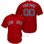 Maglia Boston Red Sox Personalizzate Rosso