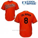 Maglia Baseball Uomo Baltimore Orioles 8 Cal Ripken Arancione Alterner Cool Base