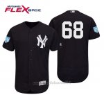 Maglia Baseball Uomo New York Yankees Dellin Betances Flex Base Entrenamiento De Primavera 2019 Blu