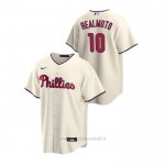 Maglia Baseball Uomo Philadelphia Phillies J.t. Realmuto Replica Alternato Crema