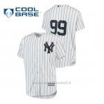 Maglia Baseball Bambino New Y Ork Yankees 99 Aaron Judge Cool Base Primera Bianco