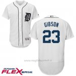 Maglia Baseball Uomo Detroit Tigers Kirk Gibson Bianco Flex Base